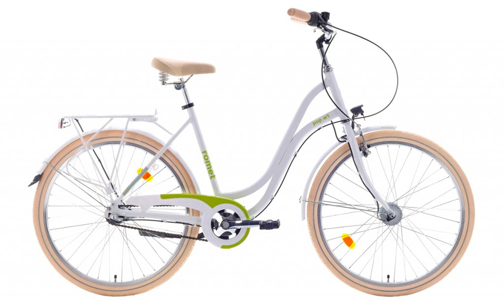 Фотографія Велосипед 26" ROMET Pop Art (2021) 2021 white